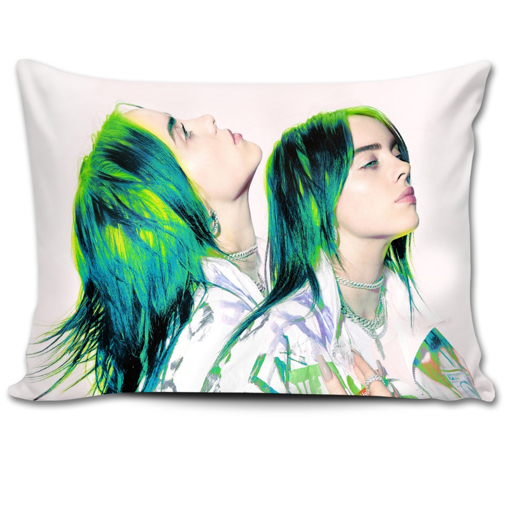 Almofada 27x37 Billie Eilish Pop Cantora Presente Decoração Música