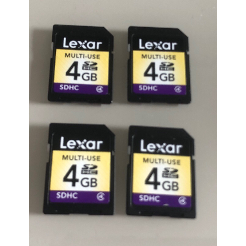 Cartão de memória SD 4gb