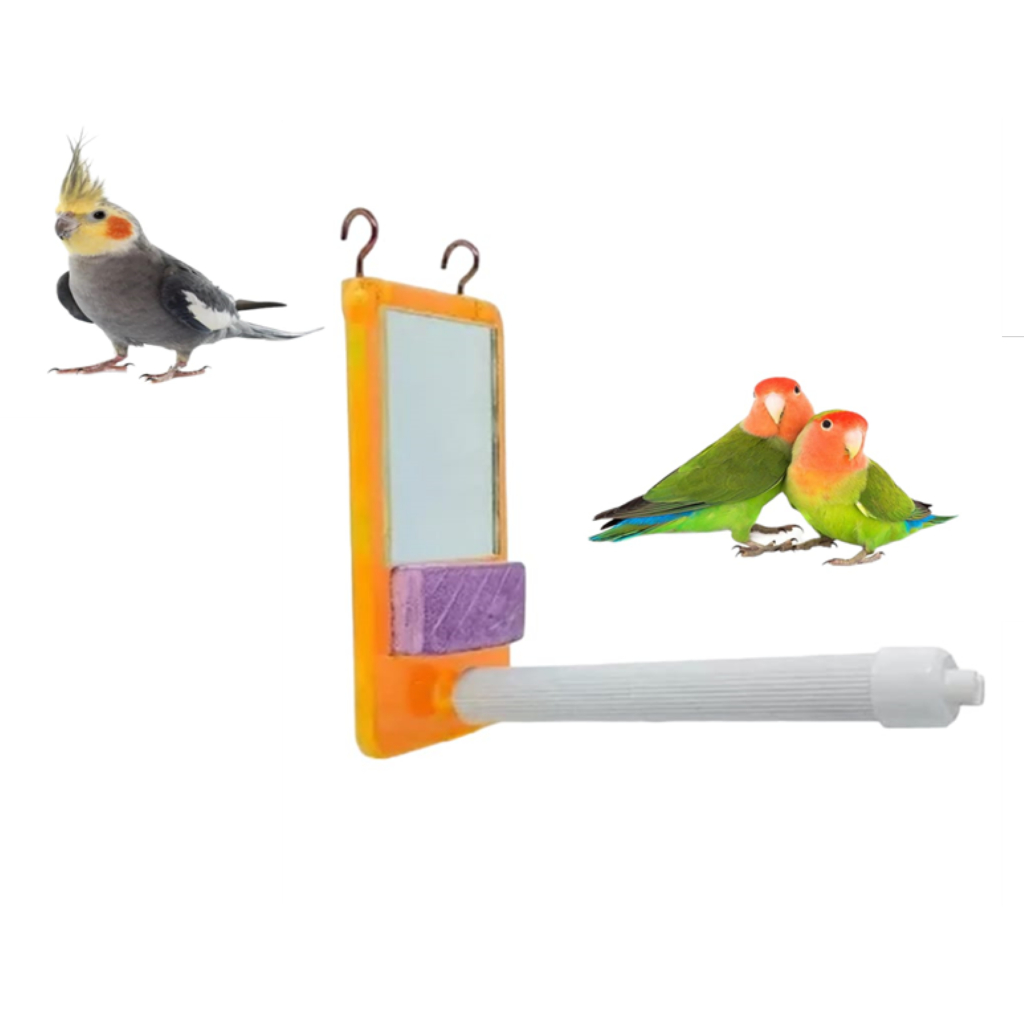 BRINQUEDO PASSAROS ESPELHO COM CALCIO BICA BICA em Oferta na Shopee