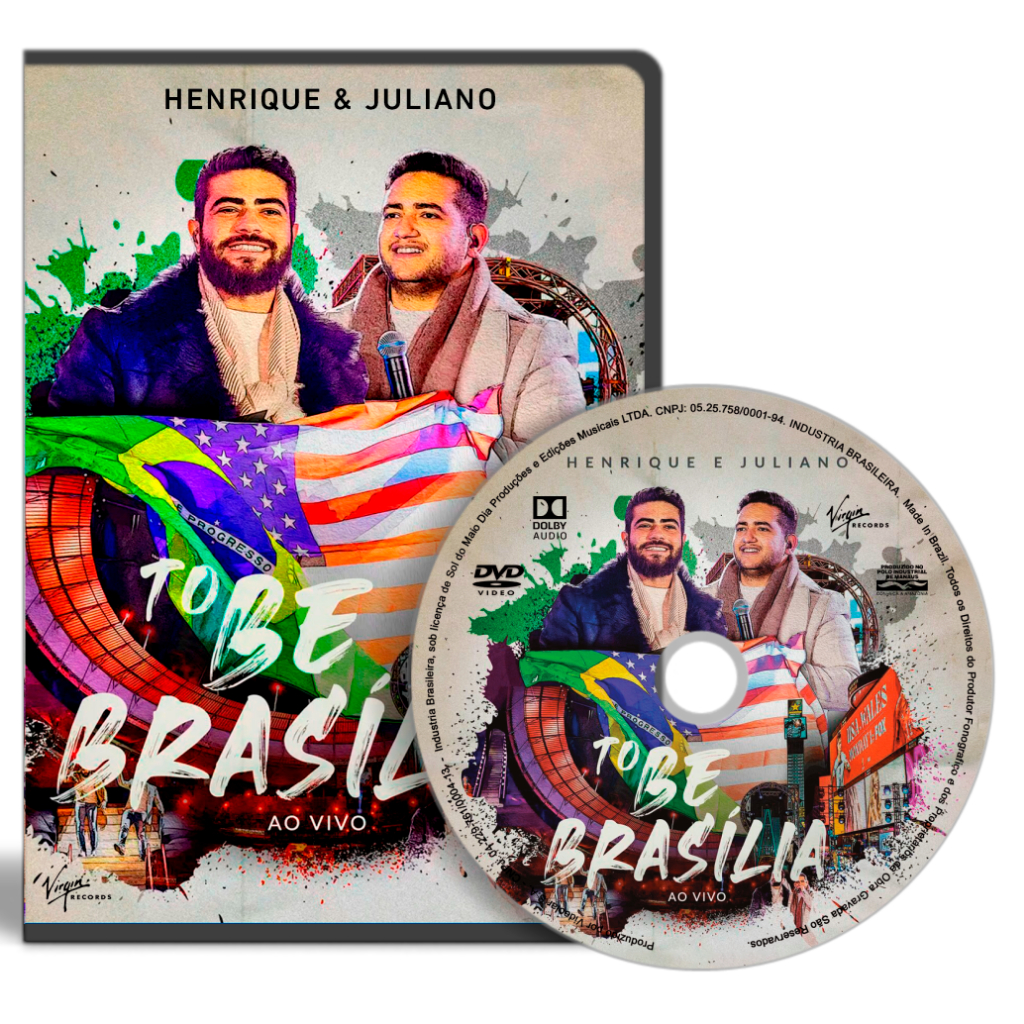 DVD - Henrique & Juliano To Be em Brasília