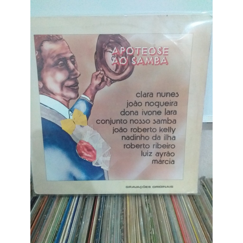 Vinil Apoteose Ao Samba (Clara Nunes - João Nogueira - Dona Ivone Lara) 1977 LP