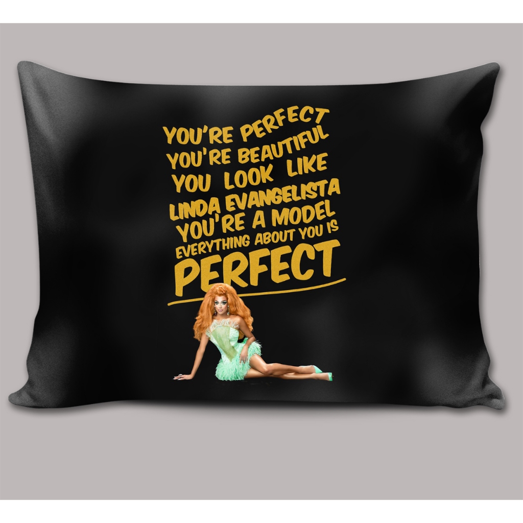Almofada Valentina RuPaul's Drag Race 27x37cm Linda Evangelista Decorativa Presente Criativo