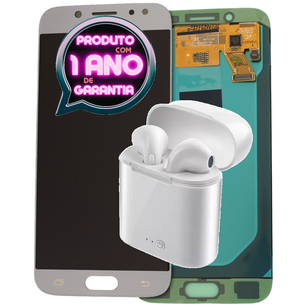Tela Frontal Display Touch Compatível Galaxy J5 Pro J530 2017 + Lcd Premium Full Hd + Fone!