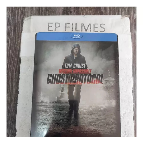 Blu-ray Steelbook Missão Impossível Protocolo Fantasma Lacrado Dub/Leg