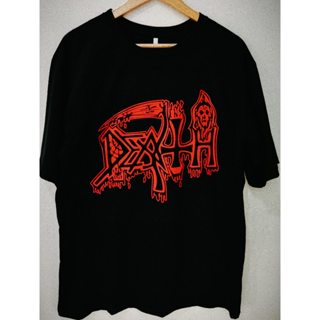 Camisa de Rock Death Camiseta de Banda Black Metal Vintage - Linha Premium