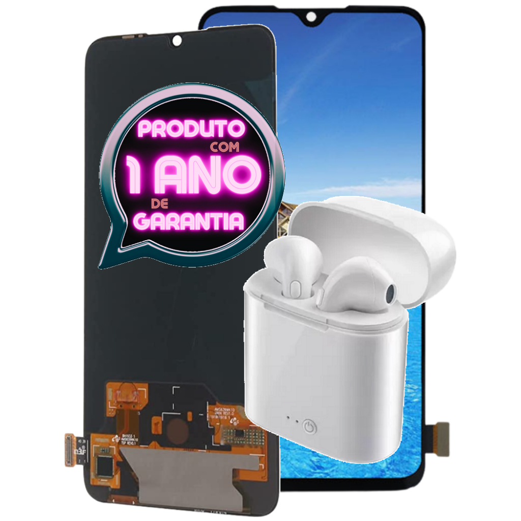 Tela Frontal Touch Display Compatível Xiaomi Mi 9 Lite / Mi CC9 Lcd + Oled Full 
