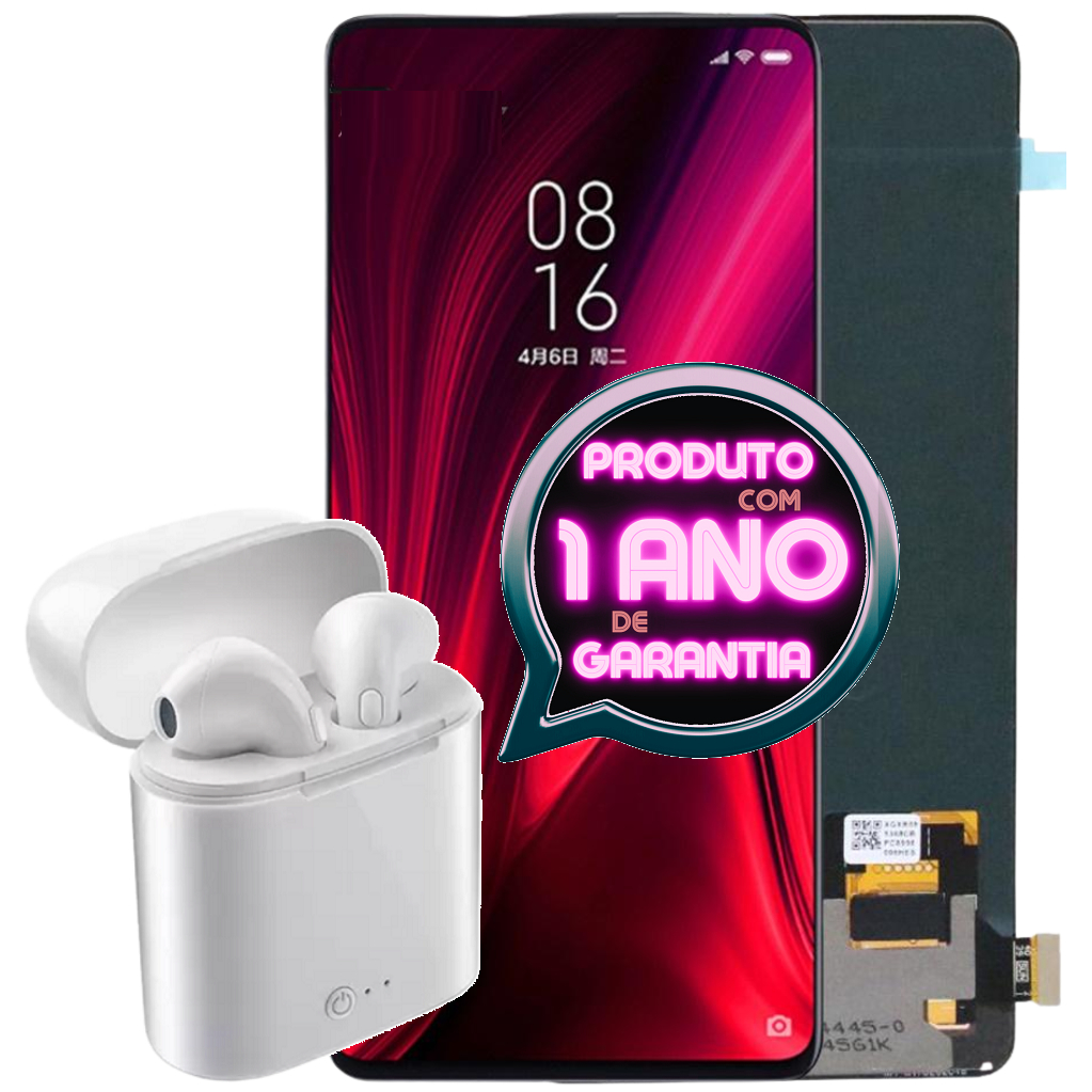 Tela Display Frontal Completa Compatível Xiaomi Redmi K20 Lcd Premium + Oled Ful