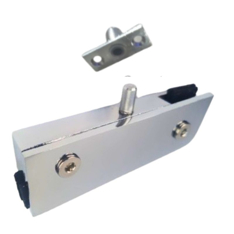 Dobradiça Superior para Porta de vidro Pivotante 1101 + Pivô  1201
