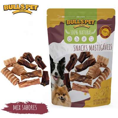 Petisco Bulls Pet Mix De Sabores - Petiscos Diversos para Cães