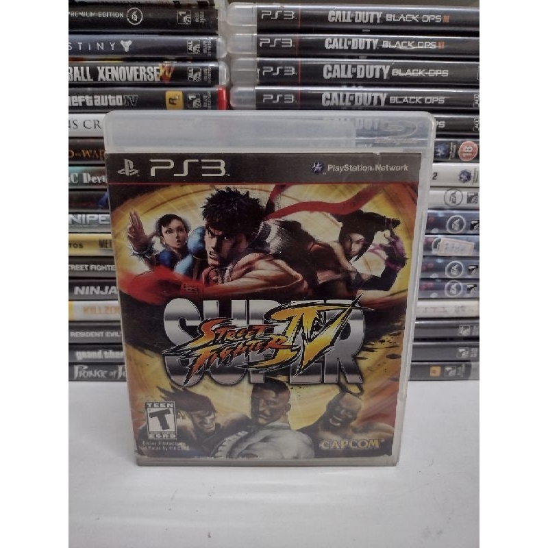 Jogo Super Street fighter - PS3
