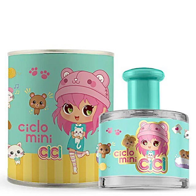 Cici Zoe Ciclo Mini Ciclo Cosméticos Deo Colônia - Perfume Infantil 100ml