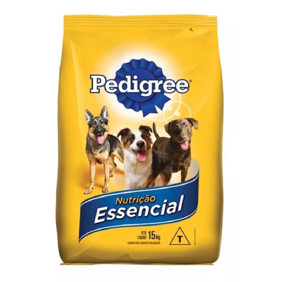 Ração Pedigree Nutrição Essencial Carne Adultos 15kg