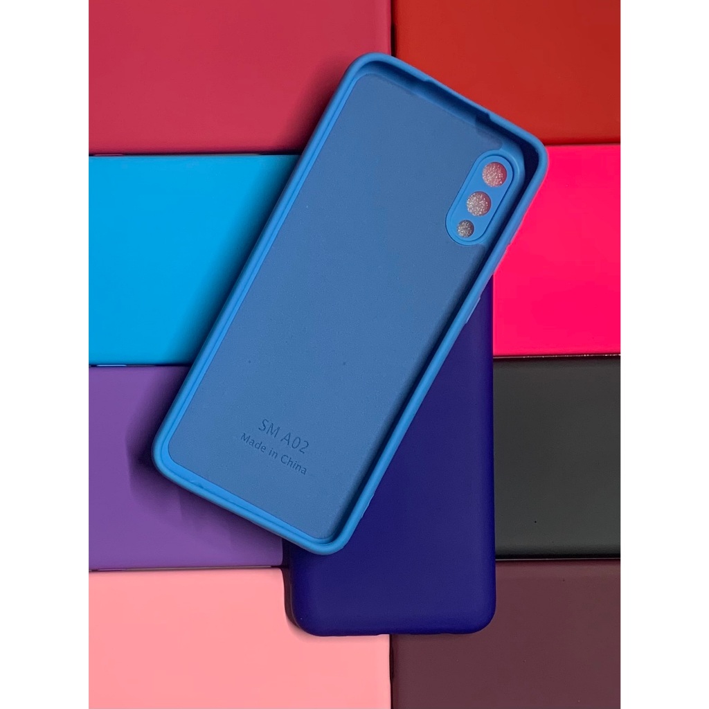Capa Para Samsung Galaxy A02 / Capa + Pelicula 3D ou Só 1 Capinha Aveludada Case — imagem 2 de 2