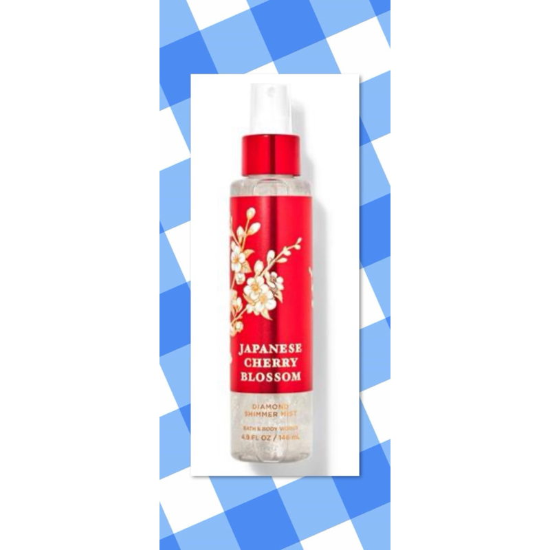 Bath & Body Works Japanese Cherry Blossom Diamond Shimmer Mist