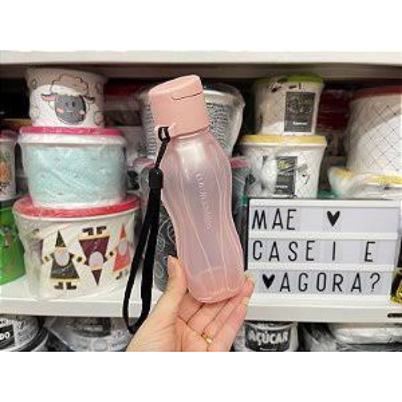 Eco 310ml Rosé tupperware em Oferta na Shopee