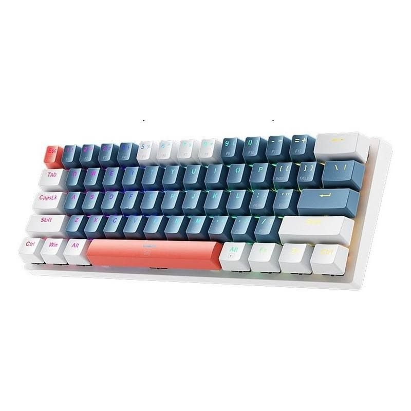 Teclado Gamer K500-B61 Compacto 60% RGB