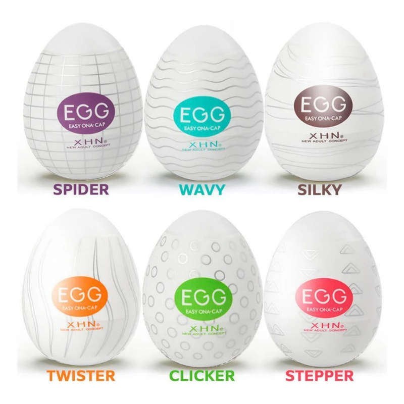 Egg Masturbador Masculino  Ovo Ovinho Magical Kiss Silky Clicker Twister Easy Wavy Spider One Cap em Oferta na Shopee