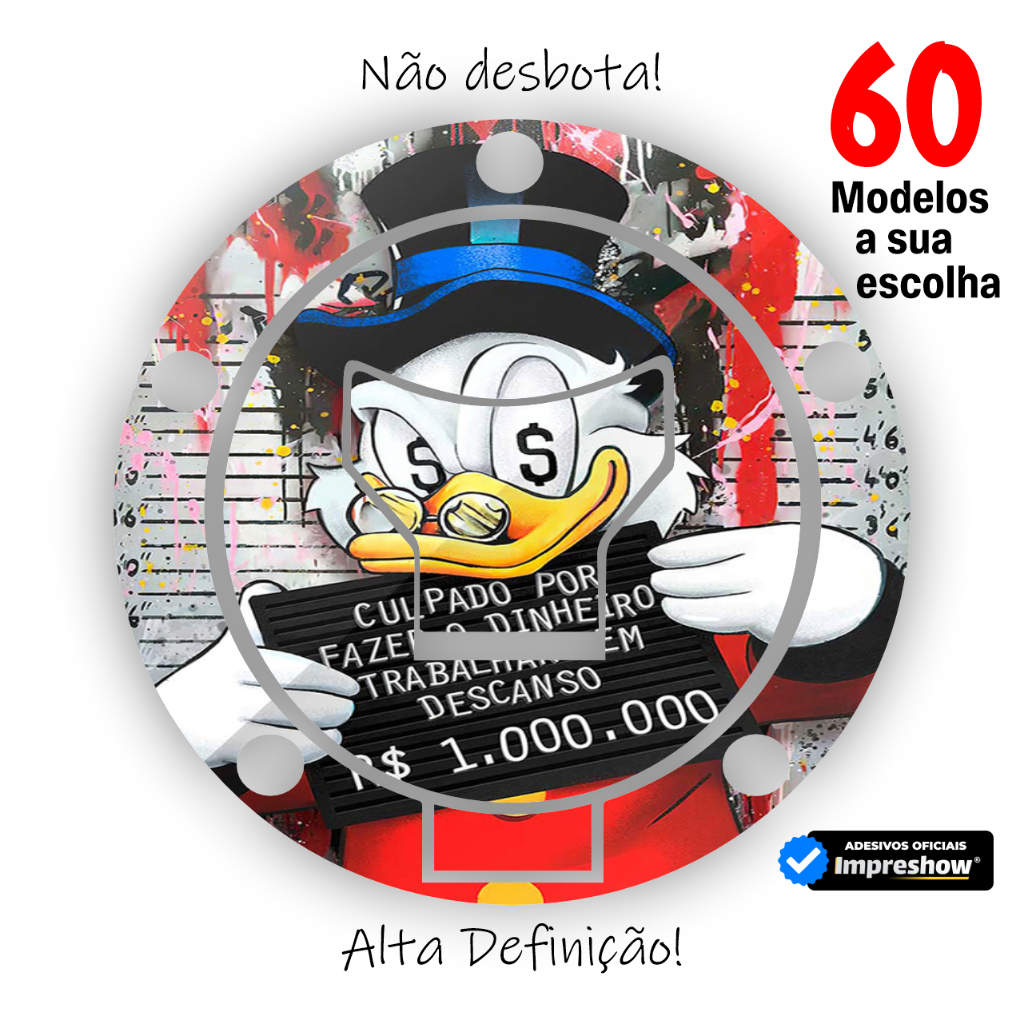 Adesivo Tampa Do Tanque Para Moto Protetor Da CG Titan Fan Start 160 em Oferta na Shopee