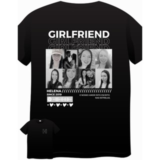 Camiseta de Casal Girlfriend e Boyfriend
