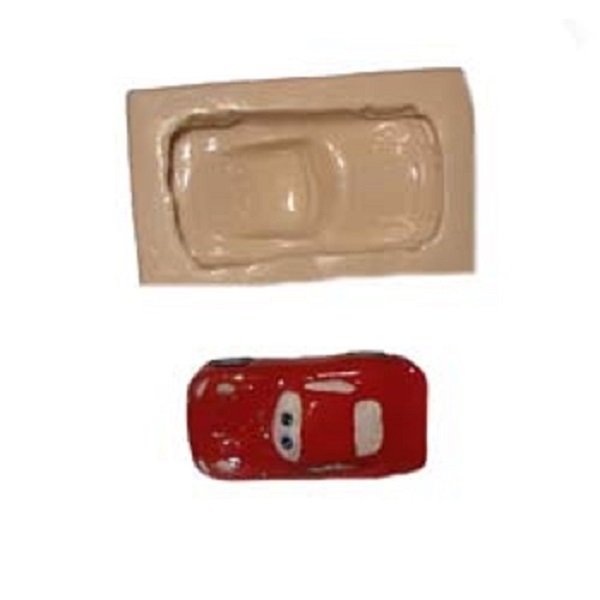 ✅Molde de Silicone cod-E 07 Carro Macqueen  - 5,8x3x1,7cm - 115g