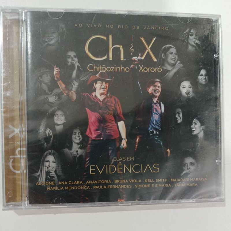 CD CHITÃOZINHO & XORORÓ/ELAS EM EVIDÊNCIAS/AO VIVO MARÍLIA MENDONÇA, ANAVITÓRIA,SIMONE E SIMARIA.ETC...