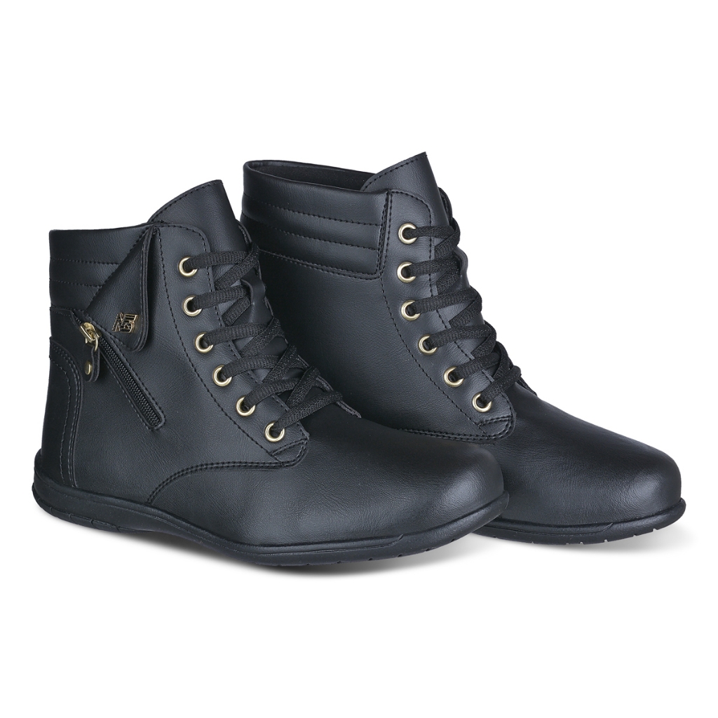Bota Feminina New Step Sem Salto
