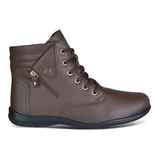 Bota Coturno Feminina Cano Curto Na Promoção