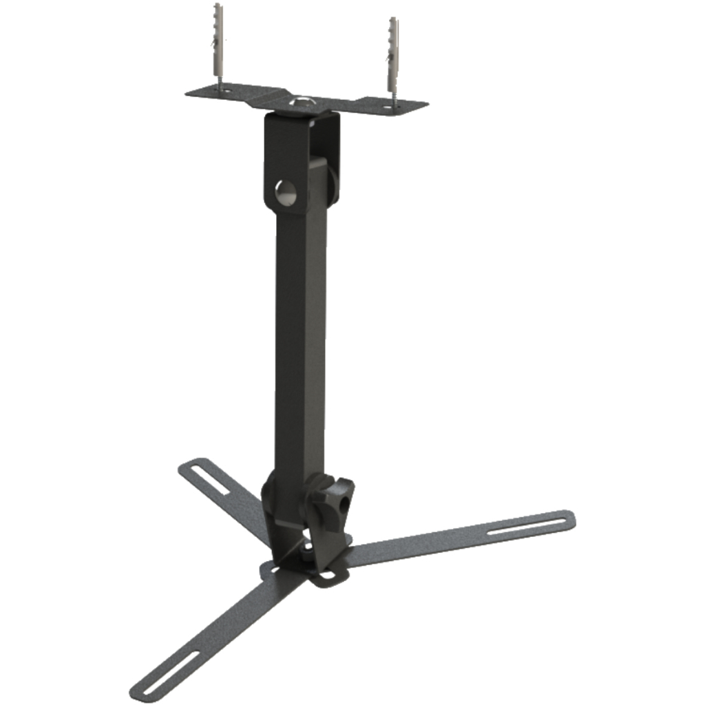 Suporte Projetor Teto Mini Led Datashow Braço Extensor 20 Cm