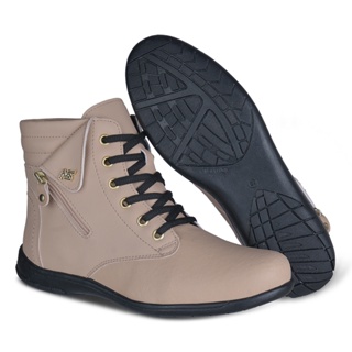 Coturno Feminina Cano Curto De Ótima Qualidade New Step em Oferta na Shopee