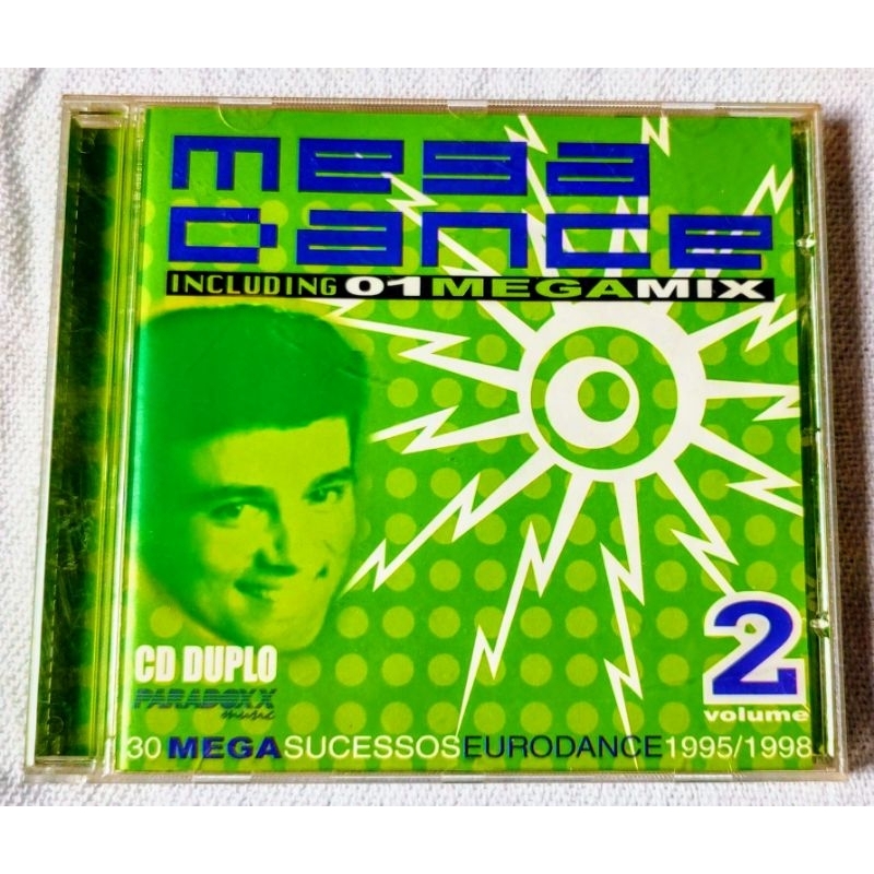 CD MEGA DANCE VOL. 2 CELSO PORTIOLLI DISC 1 - PARADOXX MUSIC ORIGINAL USADO 90'S