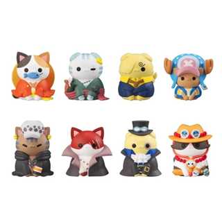Action figures gatinho One Piece bonecos anime Luffy Zoro Sanji Ace Law Chopper Shanks