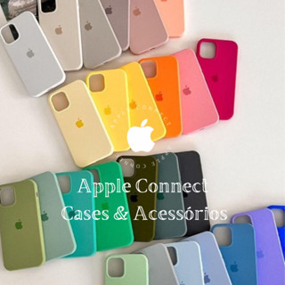 Capinha Case Silicone para iPhone 12 e iPhone 12Pro Aveludada Diversas Cores