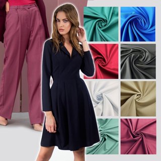 Gabardine Microfibra Larg 1,50m 100% Poliester Calças, Blazers, Vestidos, Jaleco preço por Metro