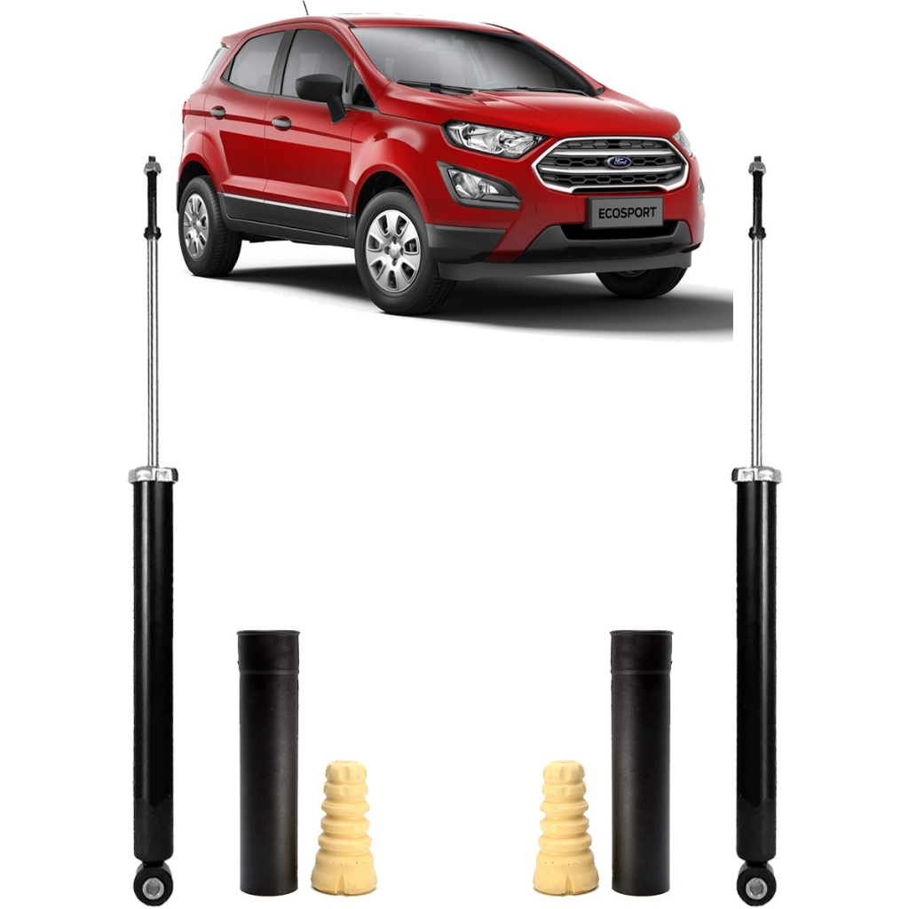 Par Amortecedor Traseiro + Kit Batente Ford Ecosport 2013 até 2021 em Oferta na Shopee