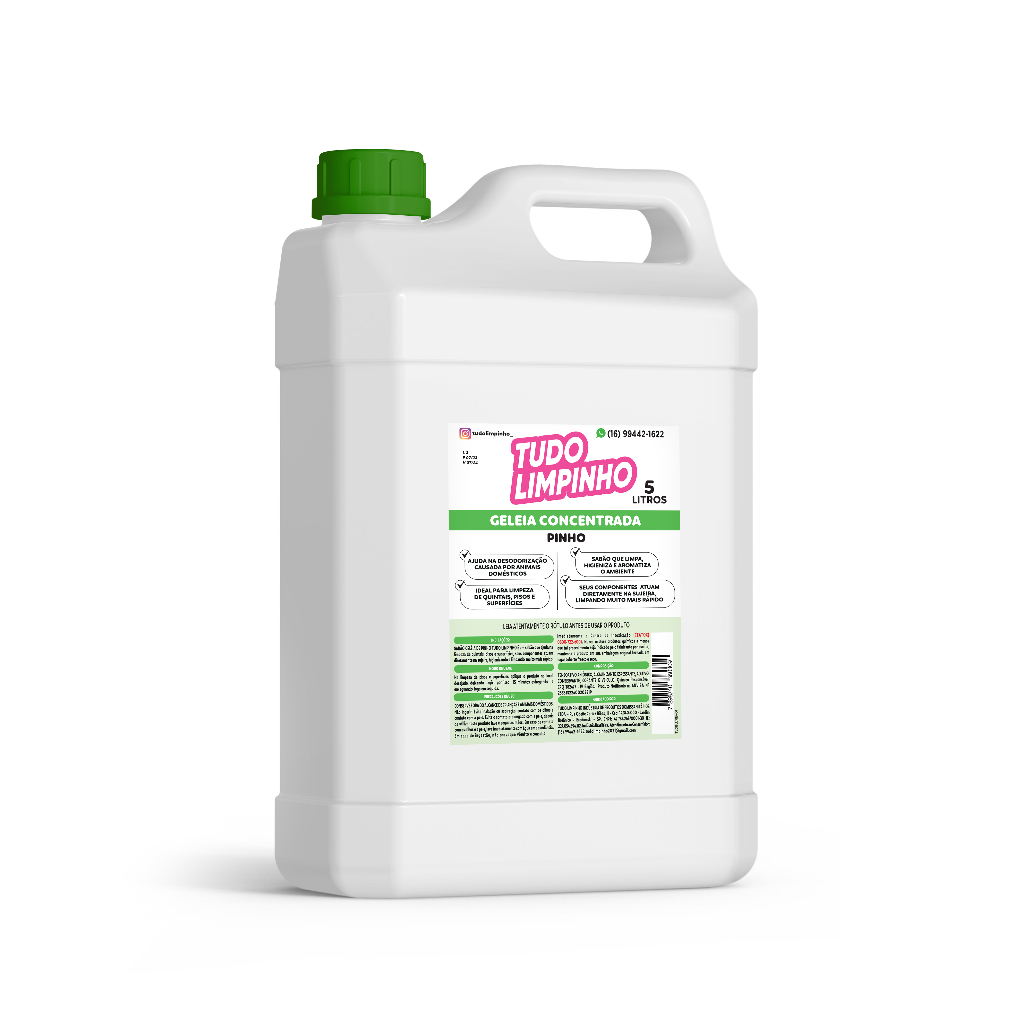 GELEIA DE PINHO LIMPA PISOS 5 LITROS em Oferta na Shopee