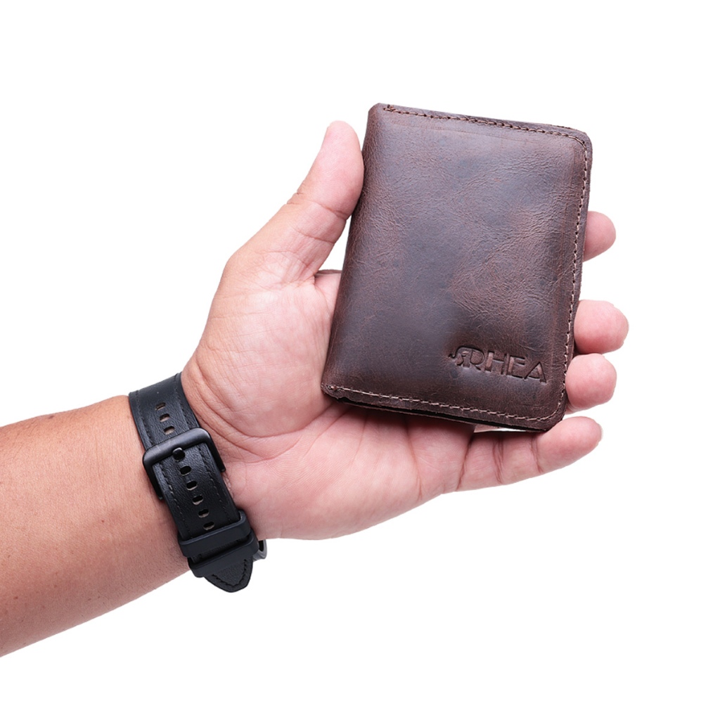 carteira masculina rustica 100% couro Bovino top