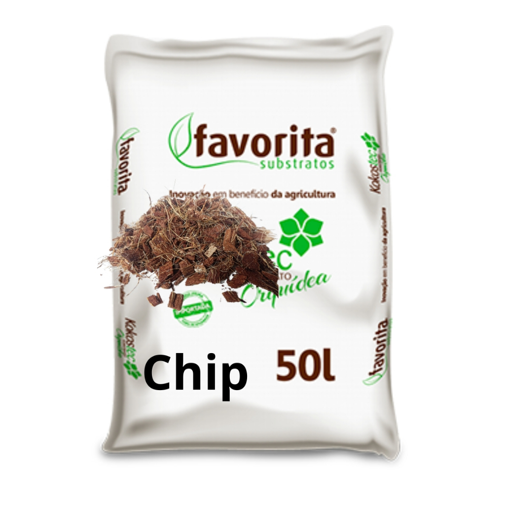 Chip De Coco Kokostec Orquídeas Antúrios 50 Litros