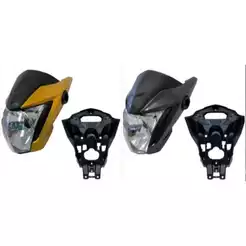 Frente Farol Titan 160 EX Ano 2022 2024 Com Aranha Cores.