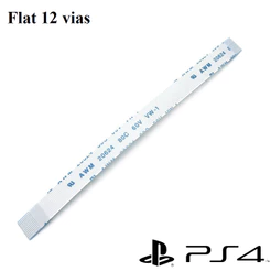 Cabos Flat 12 Vias para Controle Ps4 Jds/Jdm 011,030,040,050 e 055