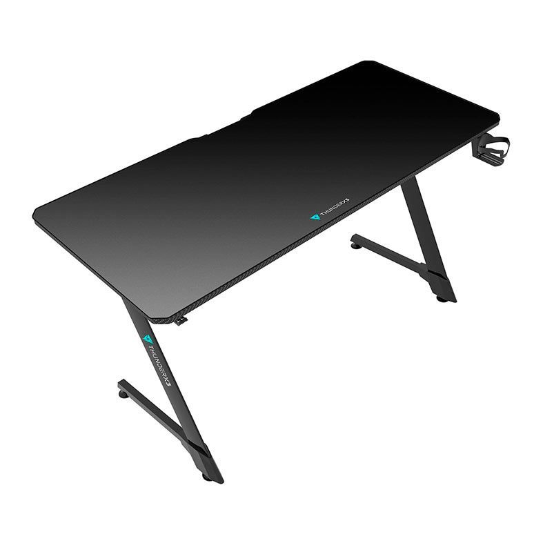 MESA GAMER THUNDERX3 ED5 V2, 140X60X75CM, PRETO, 80952