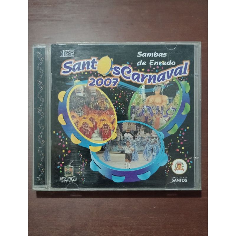CD Santos Carnaval 2007 Sambas Enredo Escolas De Samba Santos
