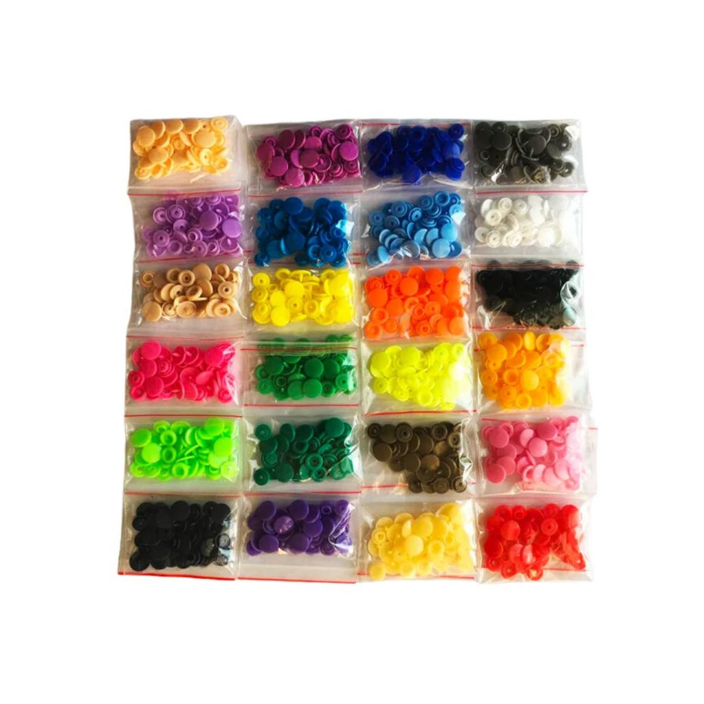 Botões De Pressão tipo Ritas Com 30 pares (Tamanho 12 botão T5) em Oferta na Shopee