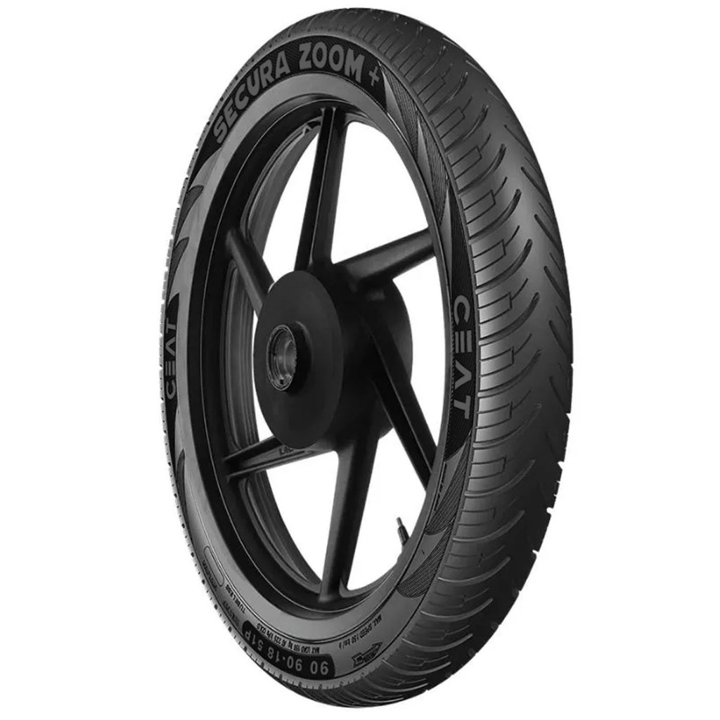 Pneu 90.90-18 Ceat Secura Zoom Traseira Sem Câmara Cbx200 Titan Dafra Yes125 Gsr Ybr Factor Rd135