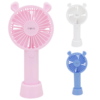 Mini Ventilador de Mão Portátil Recarregável de Mesa Maquiagem