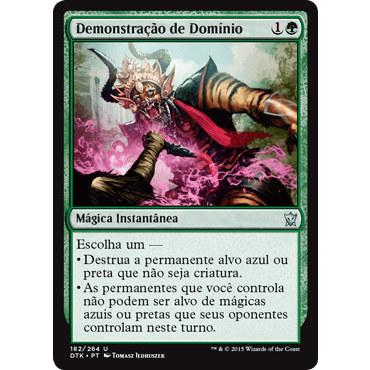 Demonstração de Dominio - Magic The Gathering