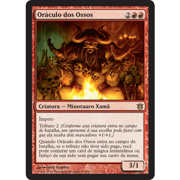Oraculo dos Ossos - Magic The Gathering
