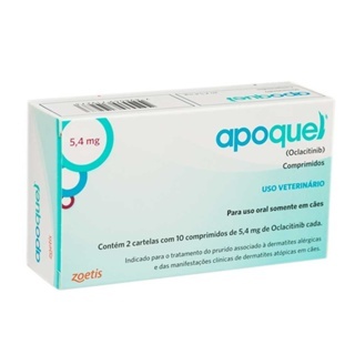 Apoquel 5,4mg Zoetis para Cães – Alívio eficaz da coceira e dermatites alérgicas em Oferta na Shopee