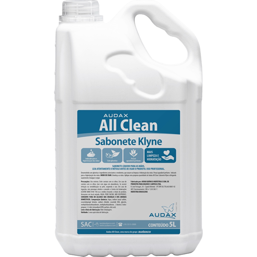 Sabonete Líquido Klyne All Clean - 5L em Oferta na Shopee