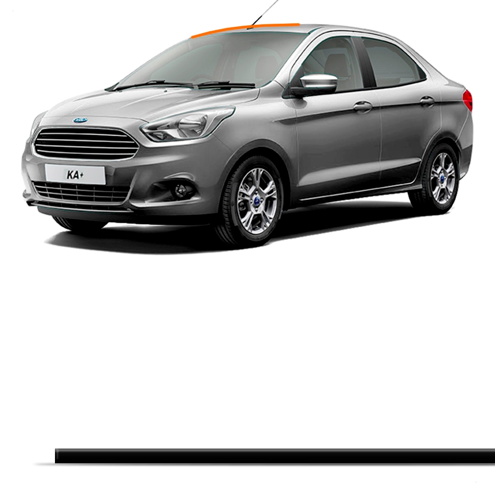 Friso De Teto Borracha Lado Direito Ford Ka Sedan 2014 2015 2016 2017 2018 2019 2020 2021