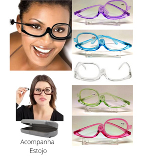 Oculos Para Maquiagem Com Grau de +1,00 até +4,00 em Oferta na Shopee